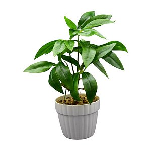 Vaso Planta Simulada Verde