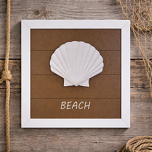 Quadro Fundo Marrom Sand