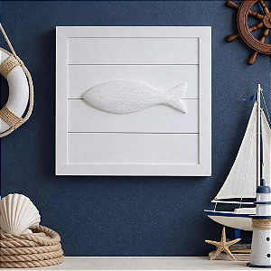 Quadro Branco Peixe Branco