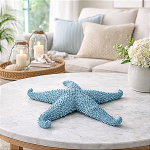 Estrela Do Mar Pontas Curvadas Azul