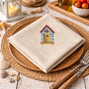 Guardanapo De Casa Azul