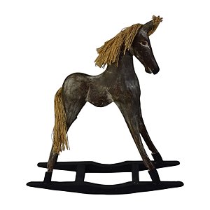 Cavalo Balanço Marrom M