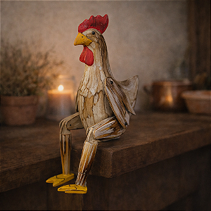 Galo Branco Rustico G