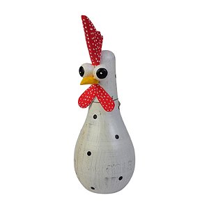Enfeite Galinha Branca M