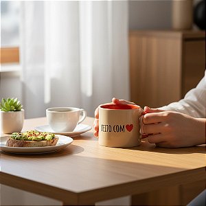 Caneca Feita com <3