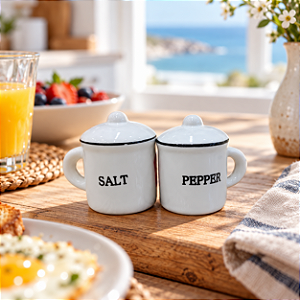 Conjunto Porta-Temperos Salt & Pepper