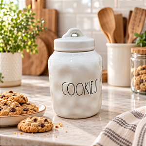 Pote para Cookies com Tampa