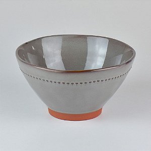Bowl Supreme Cinza em Cerâmica