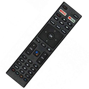 Controle Remoto TV LED JVC LT-32MB208 Netflix Youtube