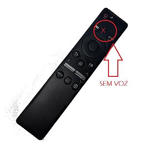Controle Tv Samsung Tu8000 Netflix Prime GloboPlay BN94-01330D Sem Voz