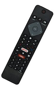 Controle Remoto Smart Philips NetFlix c4154301/01 Netflix Ambiligh