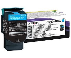 Toner Original Lexmark C540h1cg Cyan | Lexmark C540 C543 C544 X543 X544 X548 | 2.5k