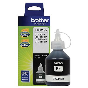 Refil Tinta Original Brother BT6001bk DCP-T300 DCP-T500w DCP-T700w MFC-T800w Val 10/2018