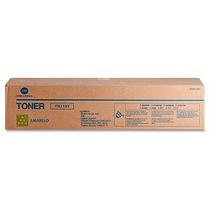 Toner Original Konica Minolta Tn210 Tn210y Yellow Bizhub C250 C252 12k