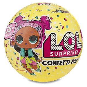 Boneca LOL Surprise Série 3 Confetti Pop - 9 Surpresas - com Acessórios Candide 8906