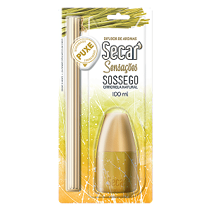 DIFUSOR DE AROMAS SECAR CITRONELA NATURAL - 100ML