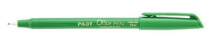 CANETA HIDROGRÁFICA OFFICE PEN 1.0MM VERDE - PILOT