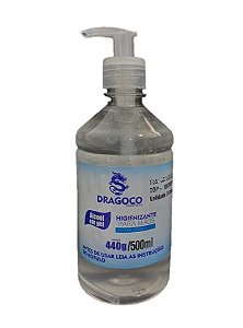 ÁLCOOL EM GEL HIGIENIZANTE 70 DRAGOCO - 500ML - Papelaria Zap Ltda » Muito  mais que uma papelaria