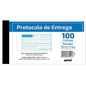 PROTOCOLO DE ENTREGA 100 FLS - SPIRAL