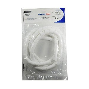 ORGANIZADOR DE CABOS SPIRAL 19,1MMX2M BRANCO - HELLERMANNTYTON