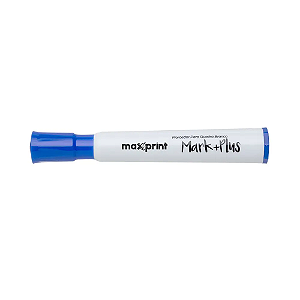 MARCADOR PARA QUADRO BRANCO MARK+ PLUS AZUL - MAXPRINT