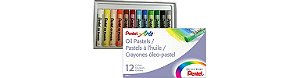 GIZ PASTEL OLEOSO PHN 12 CORES - PENTEL