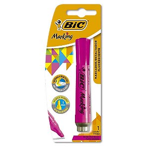 MARCA TEXTO BIC MARKING ROSA - BIC