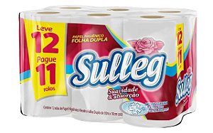 PAPEL HIGIÊNICO FOLHA DUPLA LEVE 12 PAGUE 11 - SULLEG