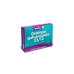 GRAMPO GALVANIZADO 23/13 C/1000 UNIDADES - ONDA