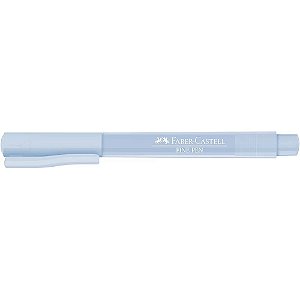 CANETA FINE PEN 0.4MM AZUL PASTEL - FABER-CASTELL