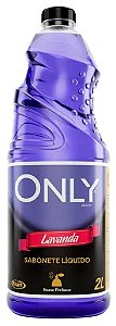 SABONETE LÍQUIDO ONLY LAVANDA - 2L