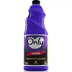 SABONETE LÍQUIDO ONLY LAVANDA - 2L