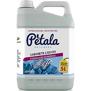 SABONETE LÍQUIDO PÉTALA DE FLORES SOFT - 5L