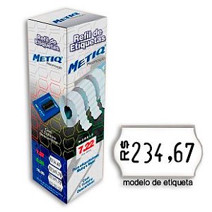 REFIL DE ETIQUETAS 7.22 C/15000 UNIDADES - METIQ