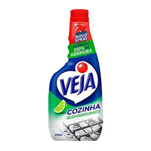 VEJA COZINHA DESENGORDURANTE LIMÃO REFIL - 500ML