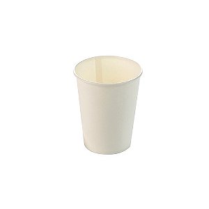 COPO PAPEL LISO BRANCO 270ML C/120 UNIDADES - SILVER PLASTIC