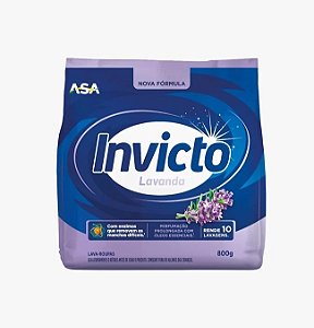 SABÃO EM PÓ INVICTO LAVANDA SACHÊ - 800G