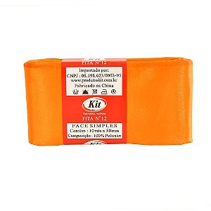 FITA CETIM N.12 LARANJA C/10M - KIT