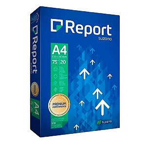 PAPEL REPORT PREMIUM A4 75G 210MMX297MM BRANCO - 500 FLS