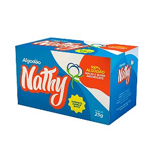 ALGODÃO CAIXA 25G - NATHY