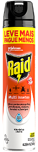 RAID MULTI BASE ÁGUA 420ML - SC JOHNSON