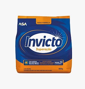 SABÃO EM PÓ INVICTO SUPERAÇÃO SACHÊ - 800G