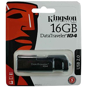 PEN DRIVE DT104/16GB PRETO - KINGSTON