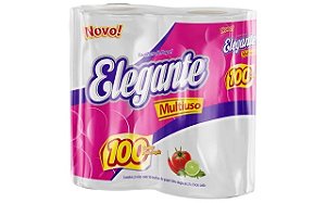 TOALHA DE PAPEL MULTIUSO C/2 ROLOS - ELEGANTE