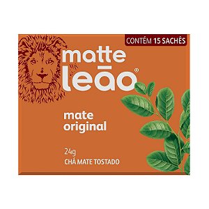 CHÁ MATTE ORIGINAL C/15 SACHÊS - LEÃO