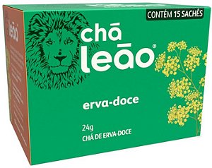 CHÁ ERVA-DOCE C/15 SACHÊS - LEÃO