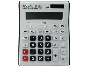 CALCULADORA ELETRÔNICA PS-8825B 12 DÍGITOS - HOOPSON