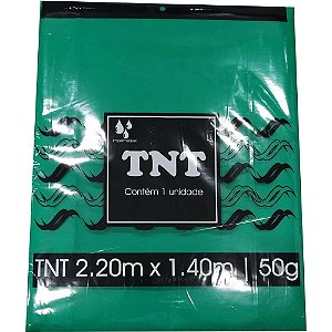 TNT 50G 2,20MX1,4M VERDE - OURO BRANCO