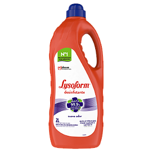 DESINFETANTE LYSOFORM SUAVE ODOR - 2L