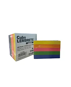 CUBO LEMBRETE 92MMX82MM NEON C/600 FLS - USAPEL